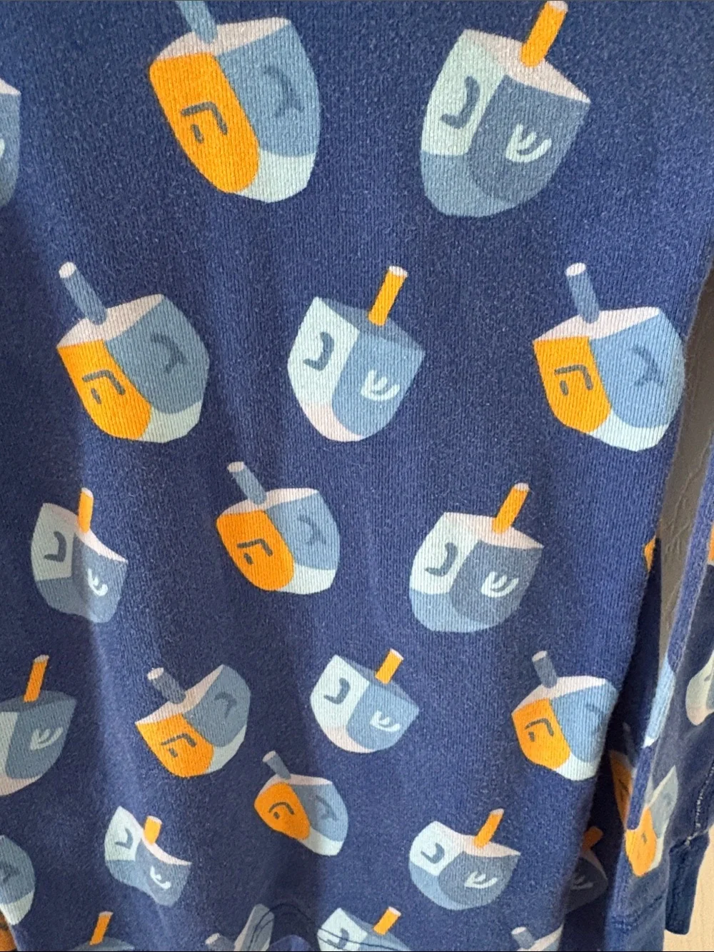 Hanna Andersson Dreidel Hanukkah Pajama Set